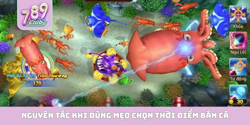 Mẹo Chọn Thời Điểm Bắn Cá - Nắm Trọn Cơ Hội Hốt Bạc Triệu Nguyên tắc khi dùng mẹo chọn thời điểm bắn cá